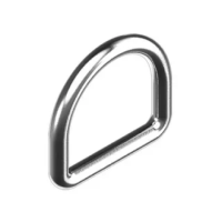 Кольцо D-образное сварное полированное 3х15 АРТ 8274 нержавеющая сталь А4