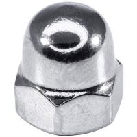 Гайка колпачковая М3 DIN 1587 нержавеющая сталь А2